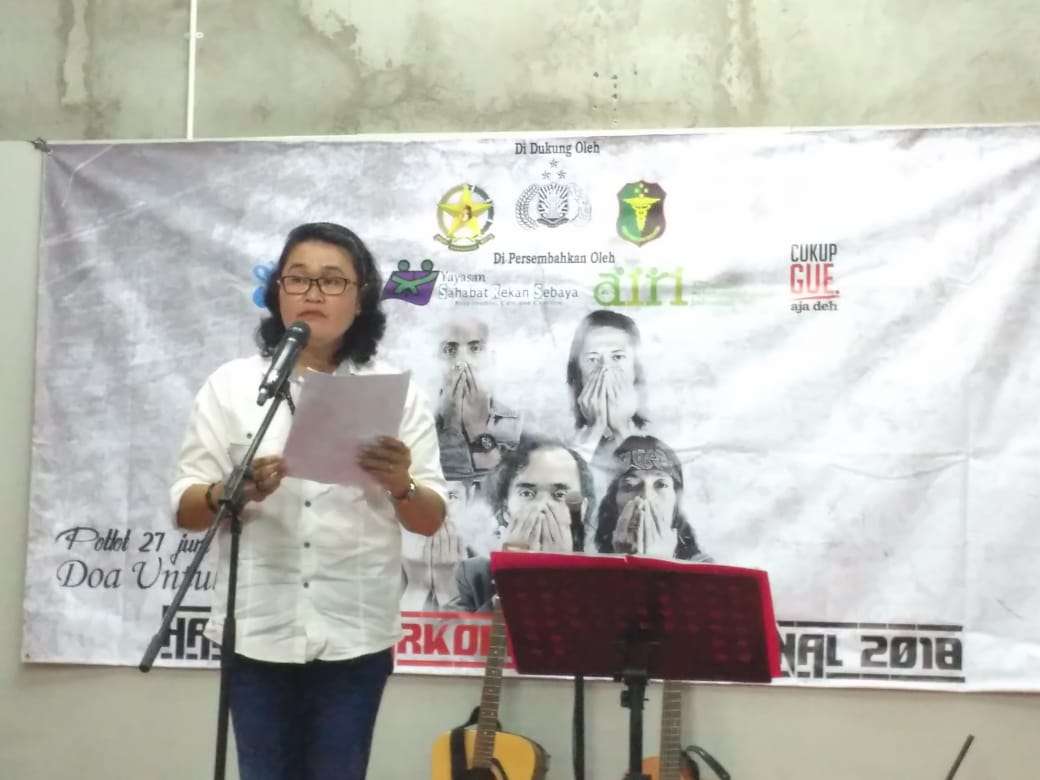 Slank dan Polri Adakan Doa Bersama Peringati Hari Anti Narkoba Internasional
